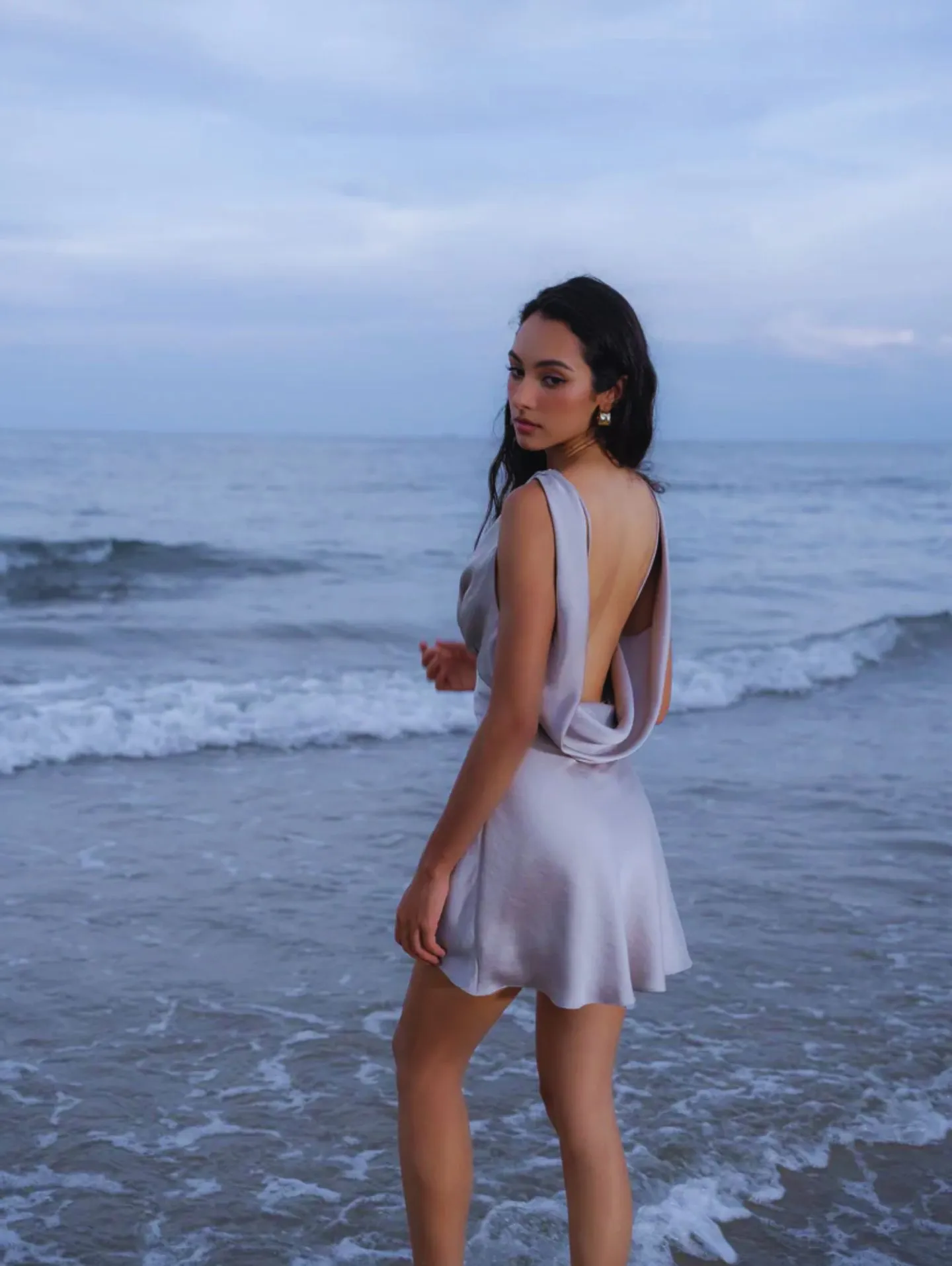 Fabritee Lunaria Slip Dress